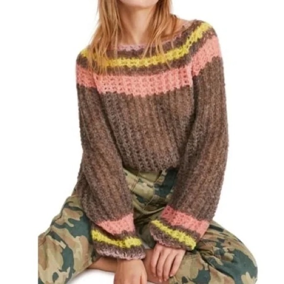 Free People Sweaters - Free People Alpaca Reach for the Stars sweater